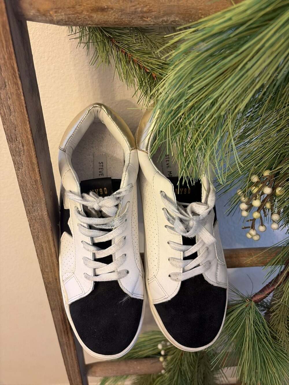 Steve Madden Starling Star Perforated Sneakers